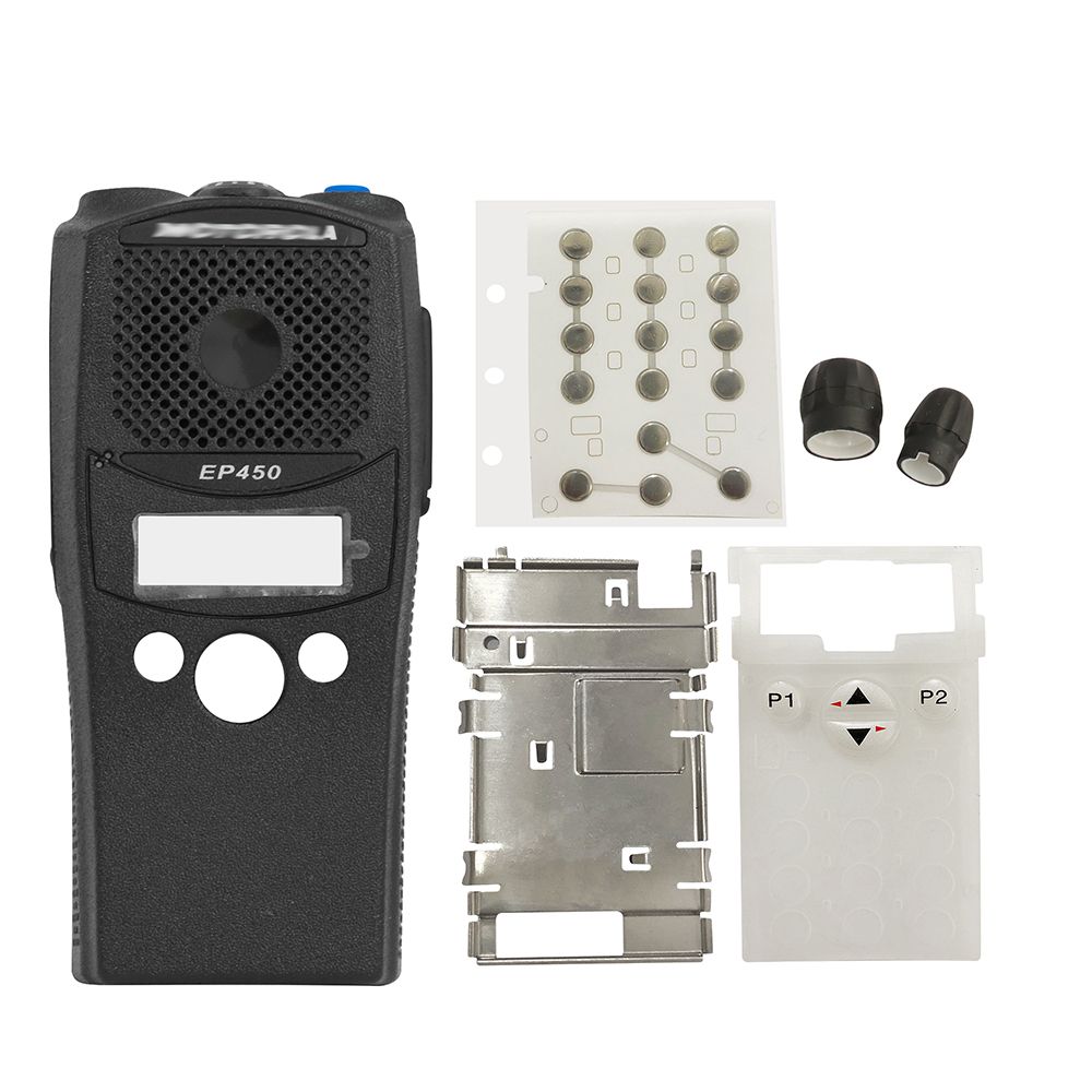 Black Replacement Half-keypad Case Housing For EP450 PR400