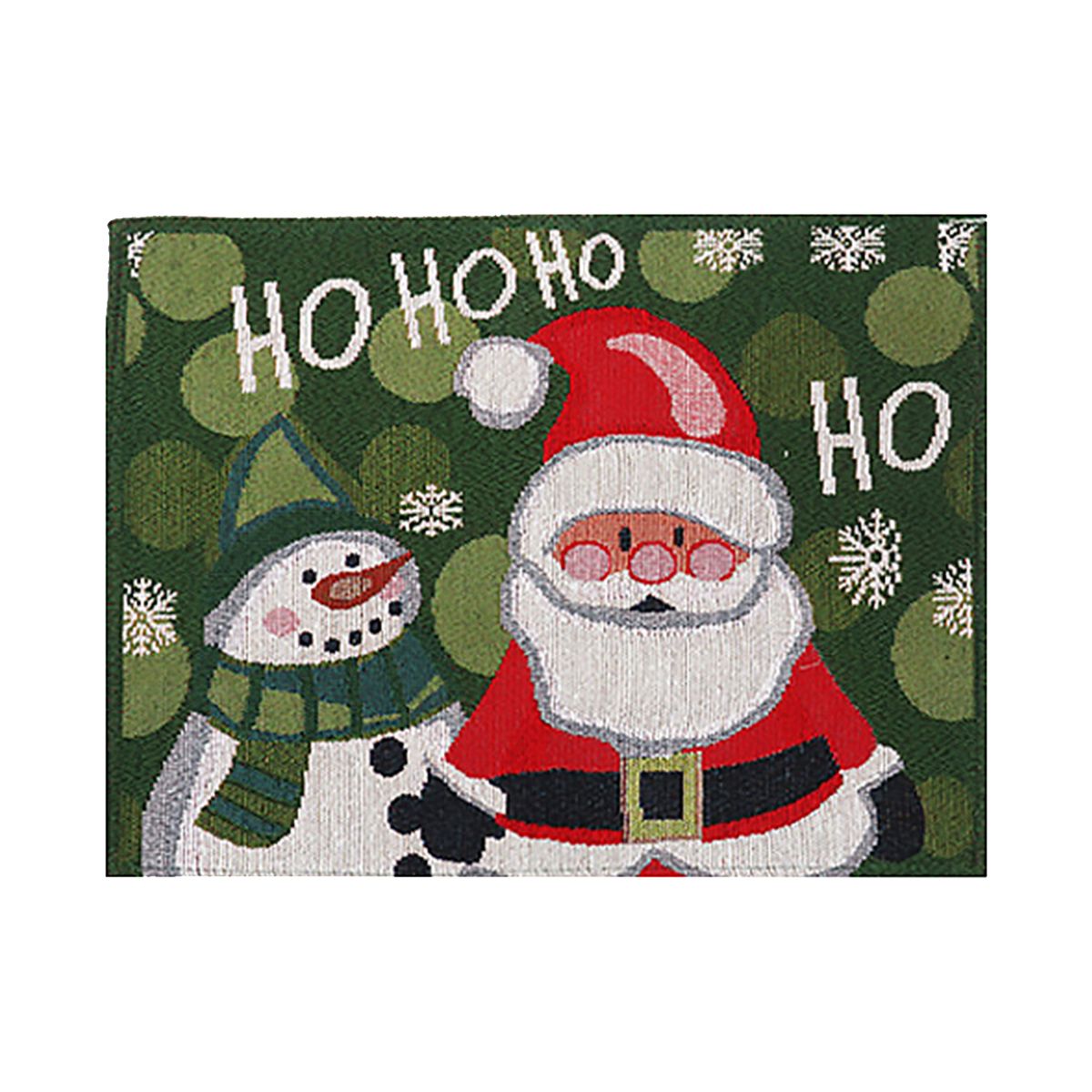 Santa Claus Snowman Christmas Placemats Christmas Place