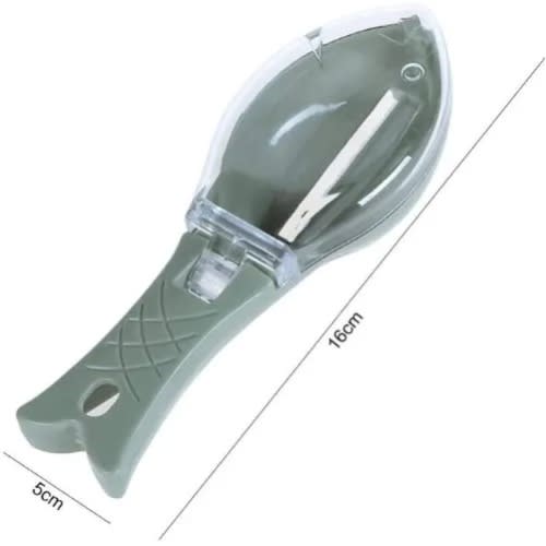 Fish Scale Remover With Lid