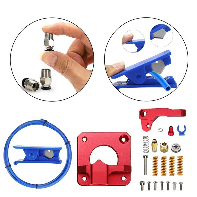 Metal Feeder Extruder Frame Pneumatic Couplers Kit For Ender 3 Ender 5