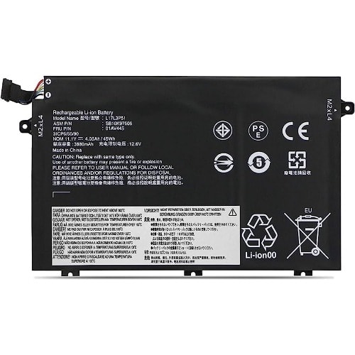 Thinkpad E14 E15 E480 E490 E485 E495 E580 E585 E590 E595 Battery