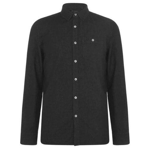 Mens Denim Shirt - Black