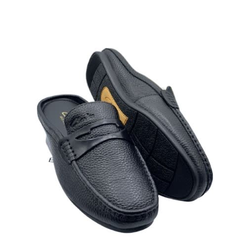Leather Half Loafers