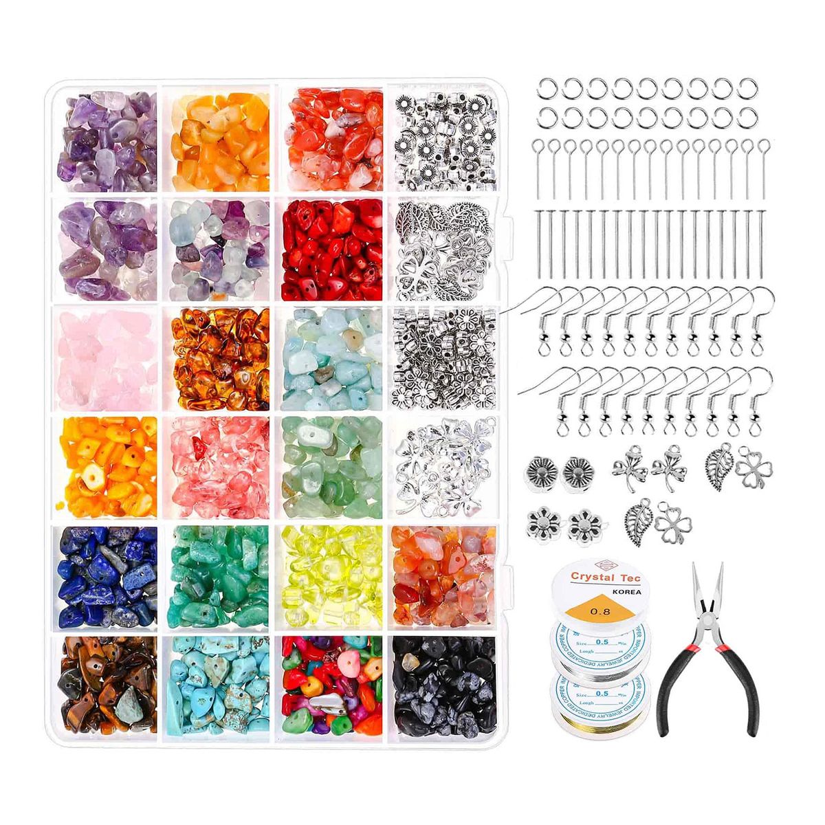 Crystal Jewelry Making Kit DIY Earring Making Kit With