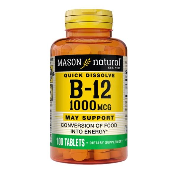 MasonNatural Vitamin B12 1000 Mcg