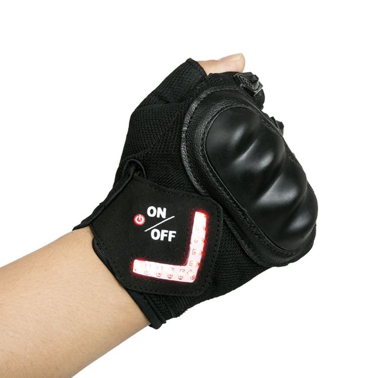 Riding Warning Light Gloves