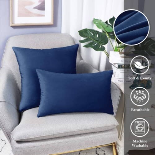 Decorative Throw Pillows - 2pcs