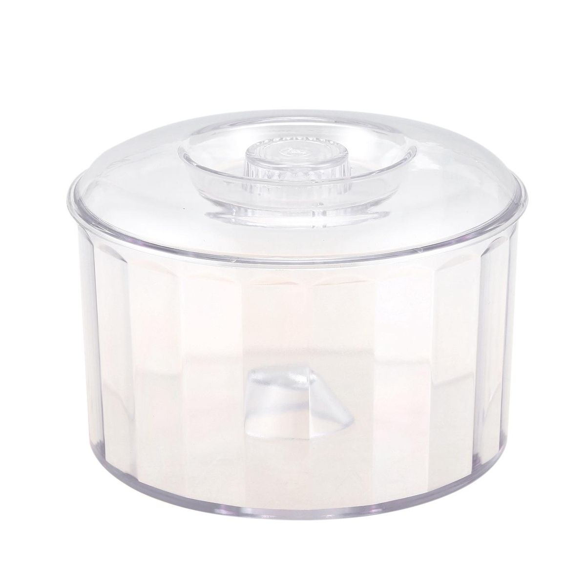 KT-185 Magnetic Clear Tumbler/Bucket, Barrel Polishing Bucket Drums, Jewelry Tool