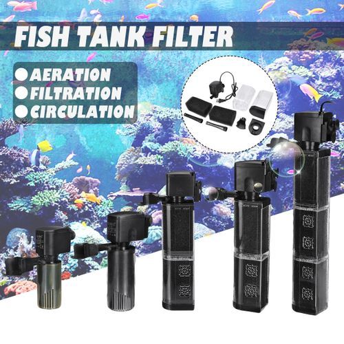 3in1 Aquarium Filter Submersible Internal Fish Tank  WP-4001