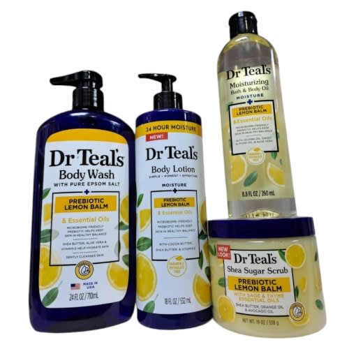 Dr Teal's Lemon / Body Wash / Lotion / Oil And Scrub