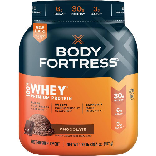 Body Fortress Whey Protein Powder - Chocolate - 30g