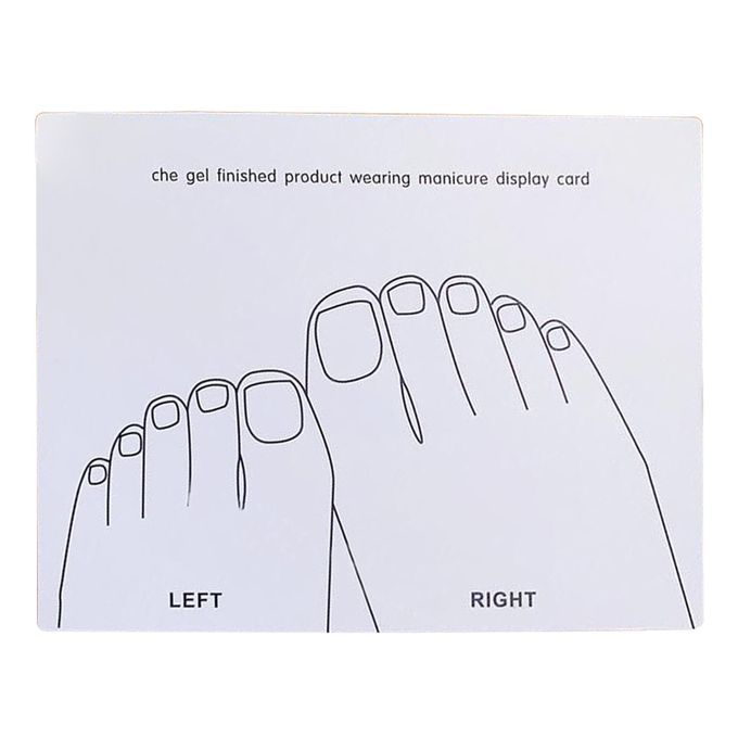 Model Display Card   Card Foot