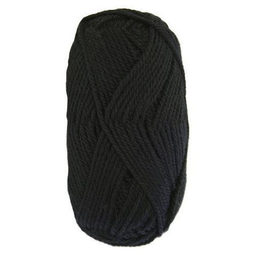 KNITTING/ CROTCHET WOOL AND YARN (BLACK)- 10 PIECES