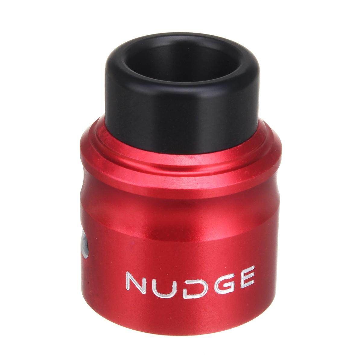 510 Threaded Stainless Steel Big Tank Atomizer For Smoking Red Red (red)