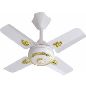 A&s Short Blade Celling Fan - 24"