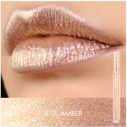 Liquid Metallic Matte Lipstick - Shade 12