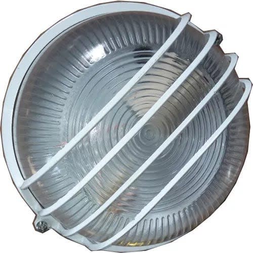 Outdoor Wall Lamp & Fence Light-round Type + Free Bulb