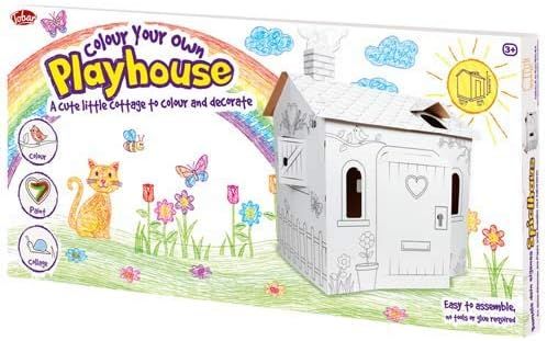 19570	COLOUR YOUR OWN CARDBOARD PLAYHOUSE