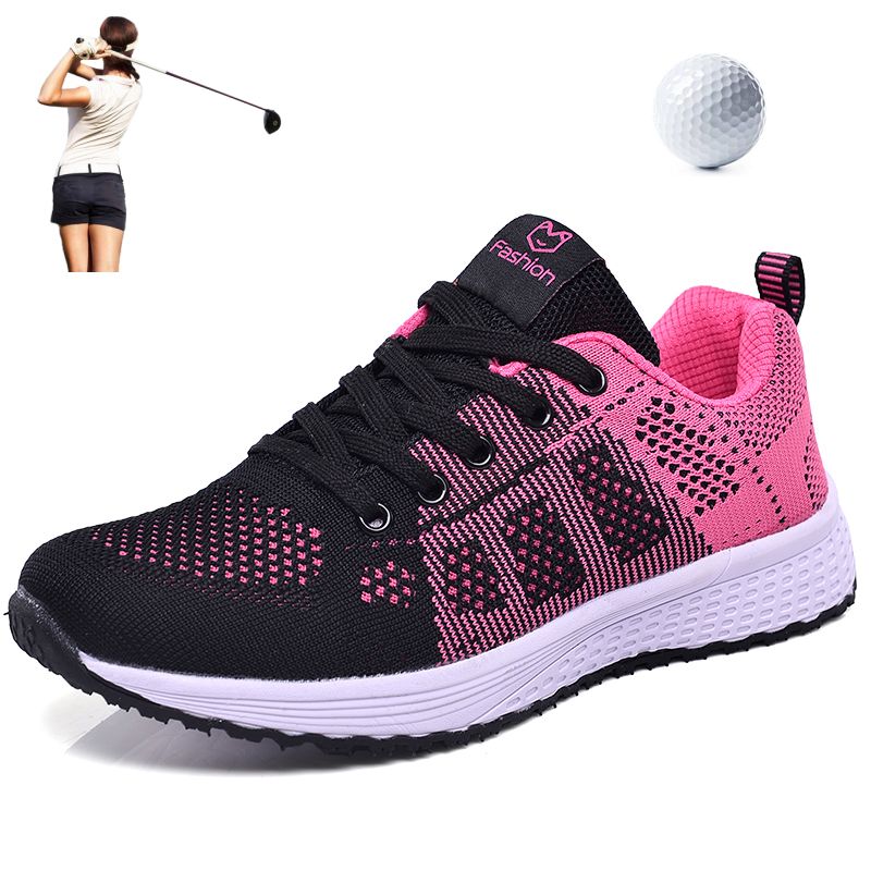 Women Golfing Shoes Summer New Ladies Sports Shoes Light