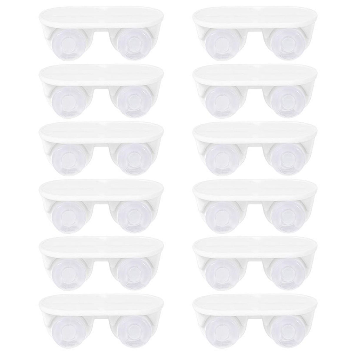 3 Pack Furniture Castors Mini Furniture Caster Wheel Pulley Tools White