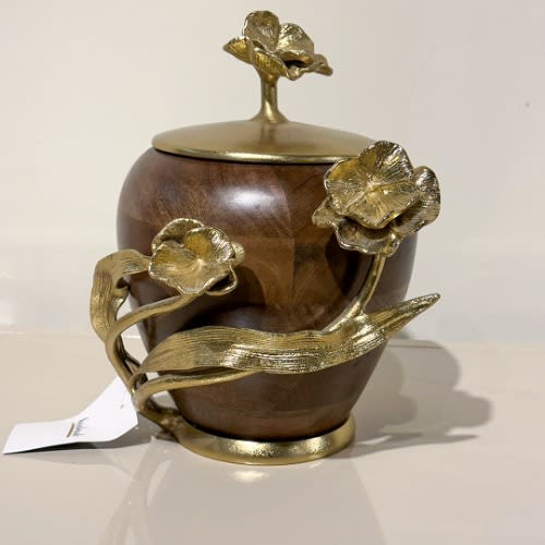 Vento Furniture Jar Trinket - Deep Gold
