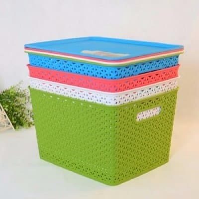 Storage Basket - Large - Set Of 4 10 Inches