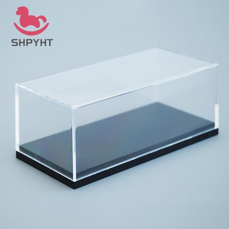 1PC Acrylic Display Case fit for 1:64 Mini Size Dust proof Clear Box Cabinet 1/64 Action Figures Display Box