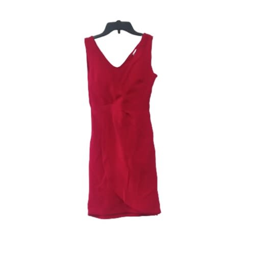 Women's Short Dress- Red