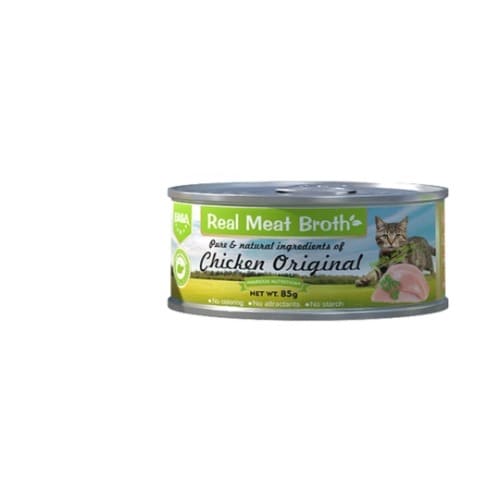 EASA Real Meat Broth Wet Cat Food Chicken Original 85g