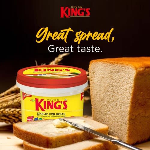 Devon Kings Lowfatspread 450g X 3