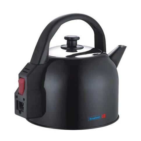 4.3L Capacity Stainless Steel Electric Kettle - Black