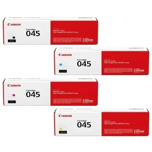 Toner Cartridges - 045 - Black + Cyan + Yellow & Magenta Set