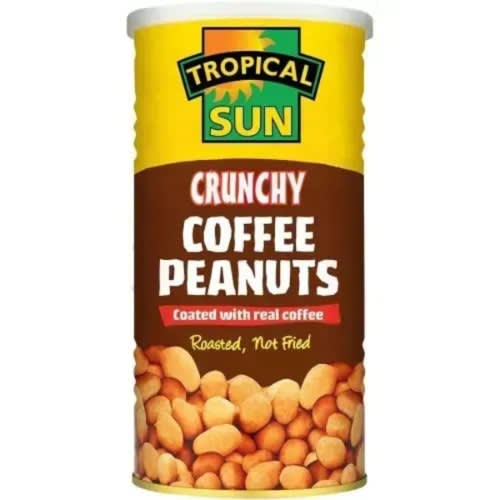 Tropical Sun Crunchy Coffee Peanuts -  330g X6
