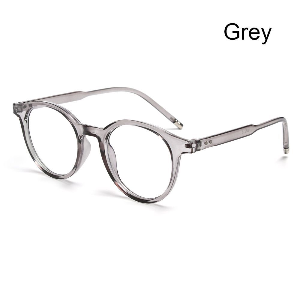 (New Grey 3)Qutzzmnd Transparent Anti Blue Light Blocking Glasses Women Men