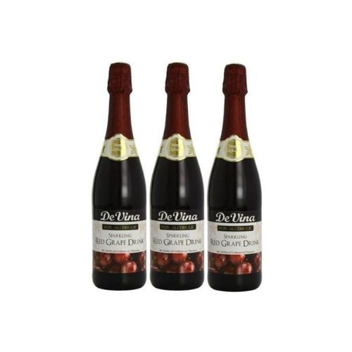 Non-alcoholic Red Grape Wine - 75cl - 12 Bottles