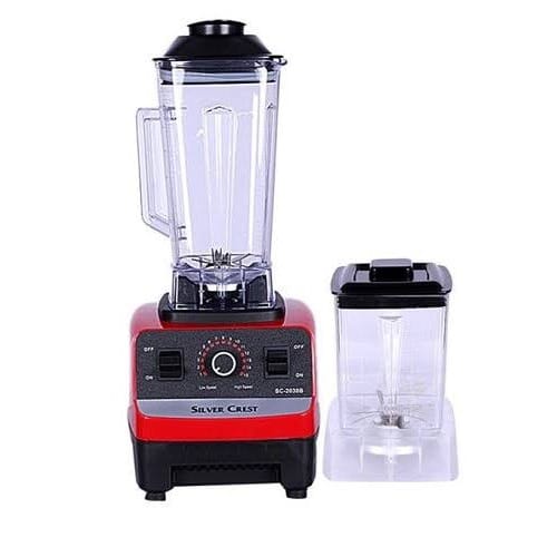 Silver Crest Commercial Blender With 2 Cups-6000w