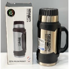 Dragon Stainless Steel Double Wall Vacuum Hot & Cold Water Flask - 2.5L
