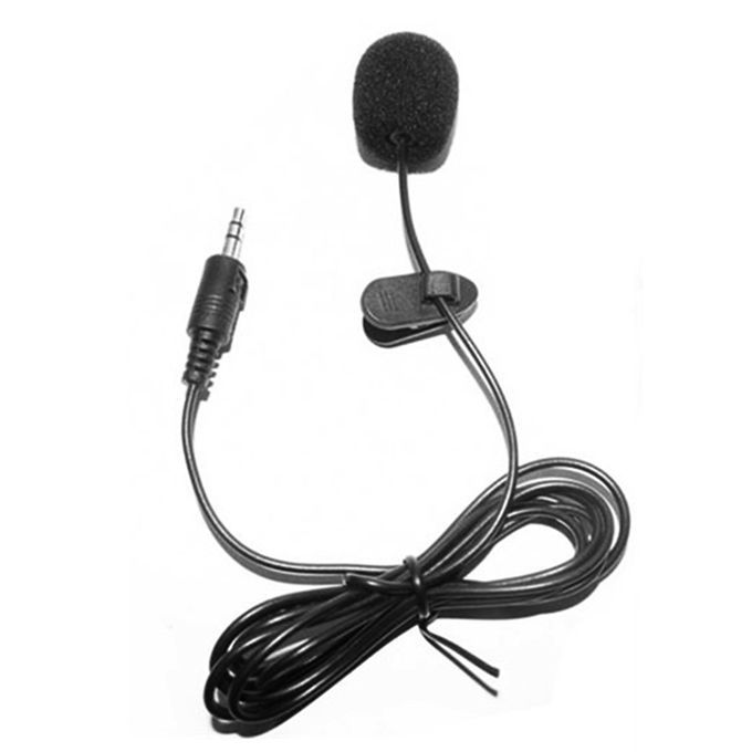 3.5mm External Clip-on Lapel Lavalier Microphone
