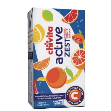 Active Zest Mixed Fruit Drink - 125ml&times;24pieces