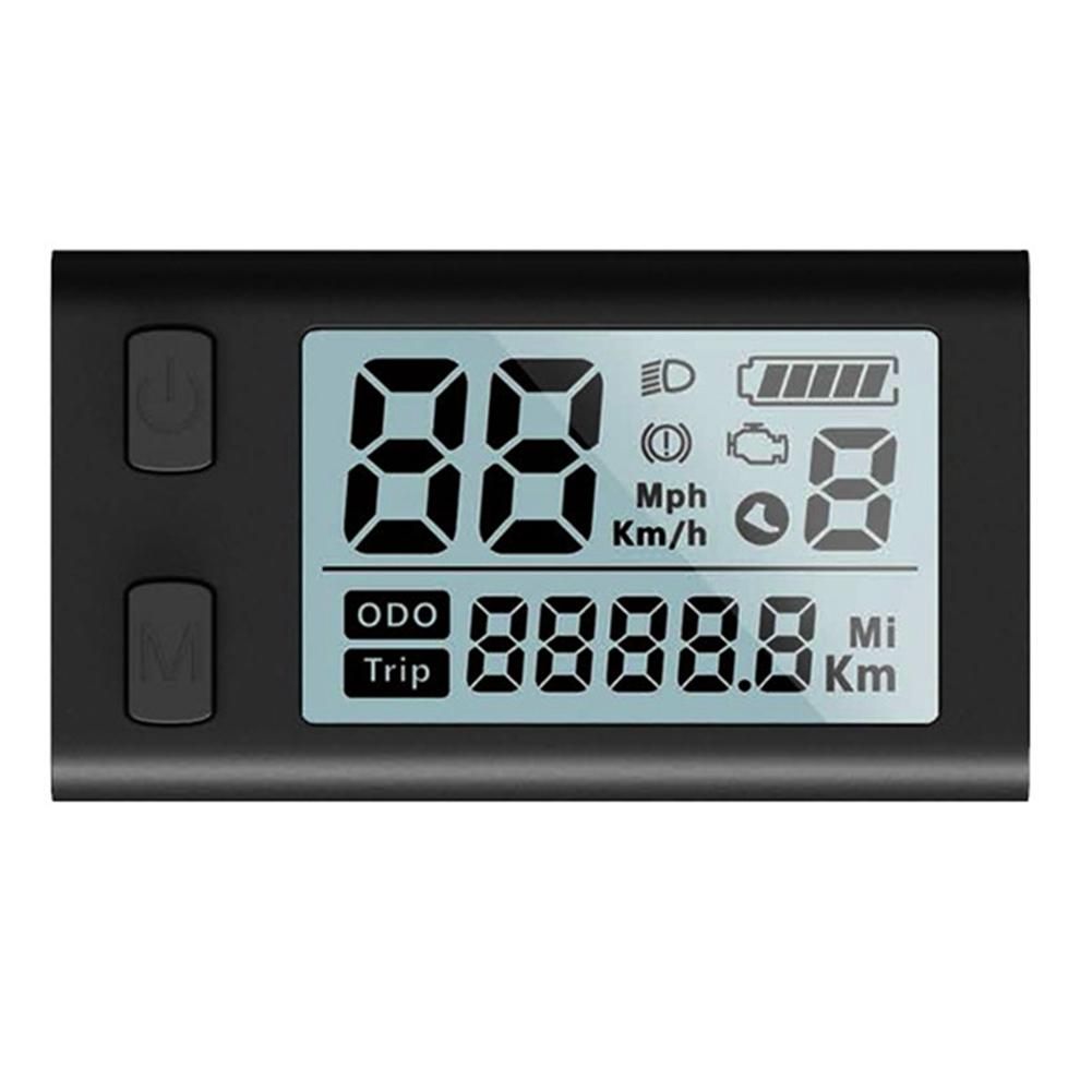24V-48V Electric Bike 510S LCD Display for BBS01 BBS02 Mid Drive Motor Bicycle Ebike Computer UART