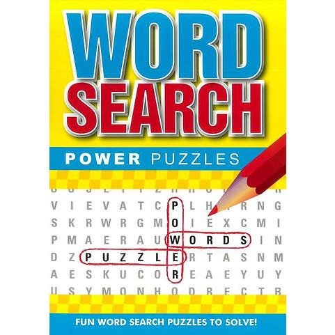 Word Search Power Puzzles - Yellow