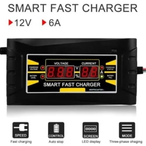 Suoer 6a 12v Smart Fast Battery Charger