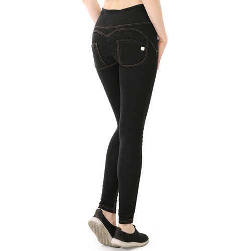 Ladies Zipper Pants FashionHigh-waist Hip-lifting Sports Trousers