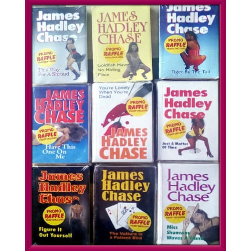 James Hadley  Chase Book Bundle - Set of 9 Books
