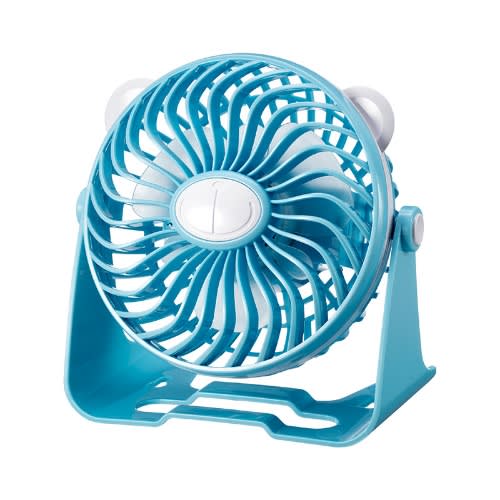 DP - Usb Rechargeable Fan - DP-7609 - Blue