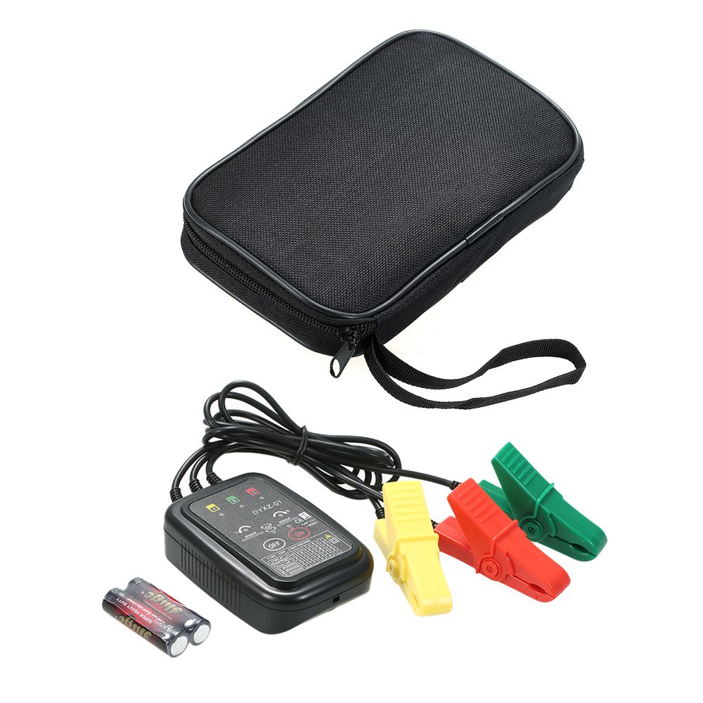 Non-Contact Phase Detector Digital Phase Sequence Tester