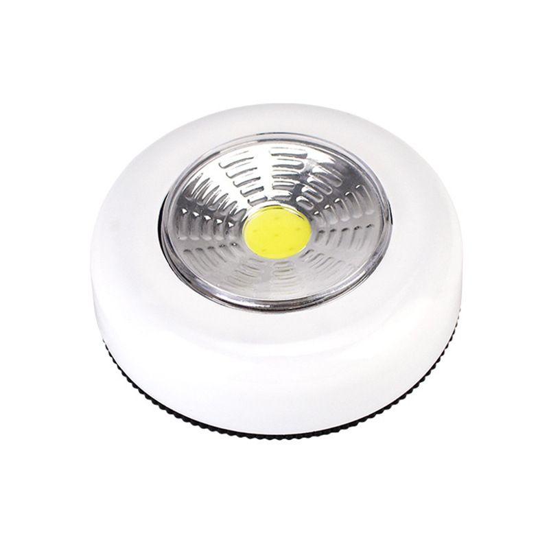 Portable Mini Round LED Bright Lights Touching Lamp Night