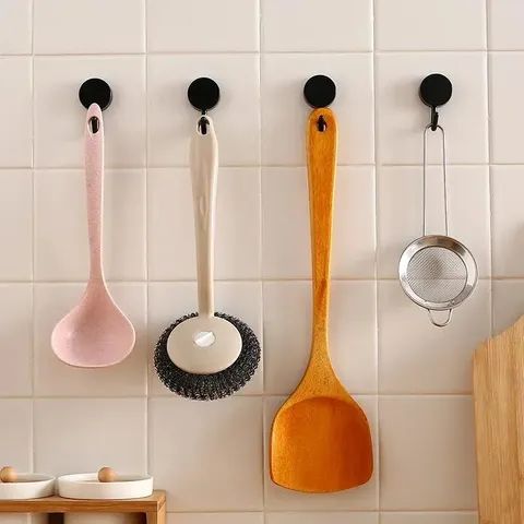 Adhesive Kitchen Bathroom Wall Bathroom Hangers Hooks