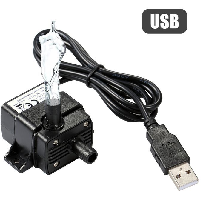 DECDEAL USB Brushless Water Pump Ultra-quiet Mini DC5V-