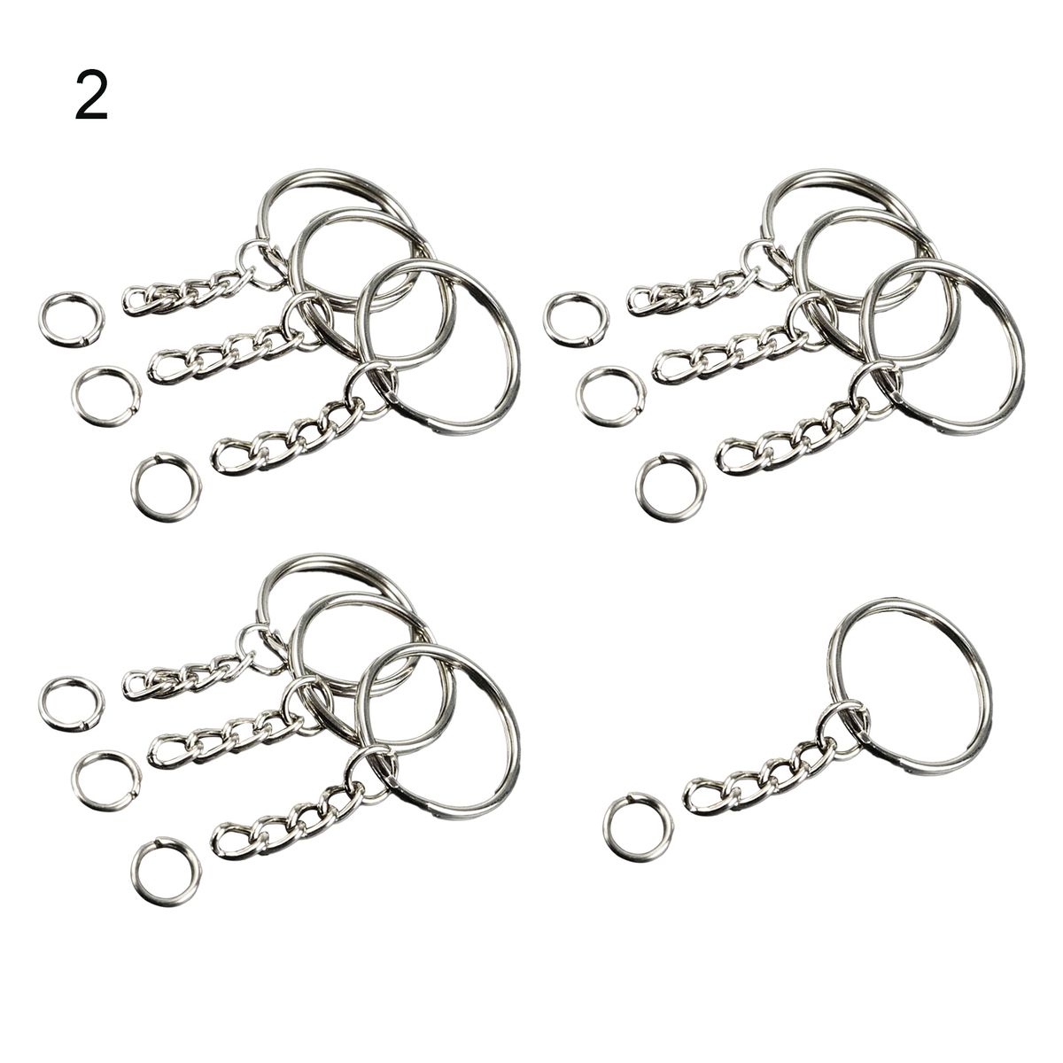 DIY Crystal Epoxy Mould Resin Bowknot Key Chain Pendant